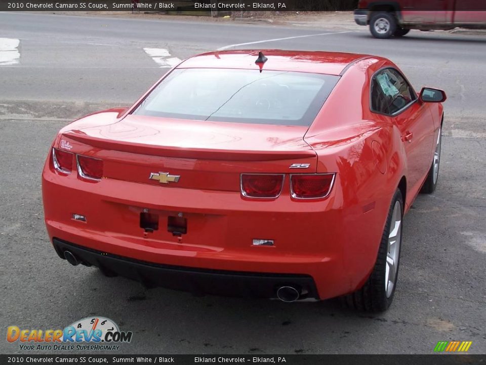 2010 Chevrolet Camaro SS Coupe Summit White / Black Photo #9