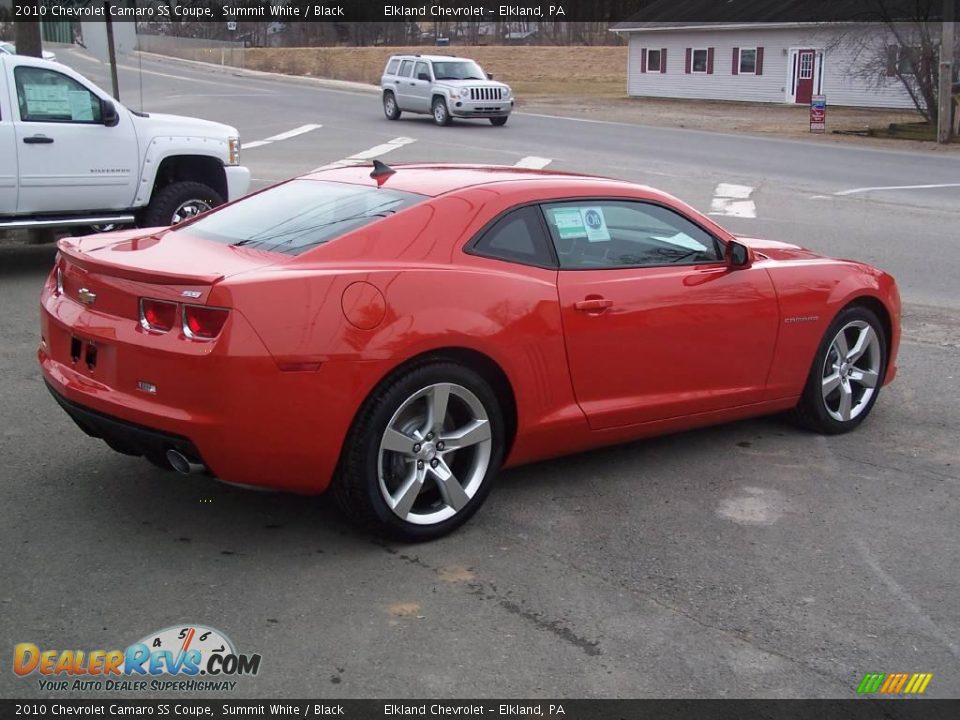 2010 Chevrolet Camaro SS Coupe Summit White / Black Photo #10