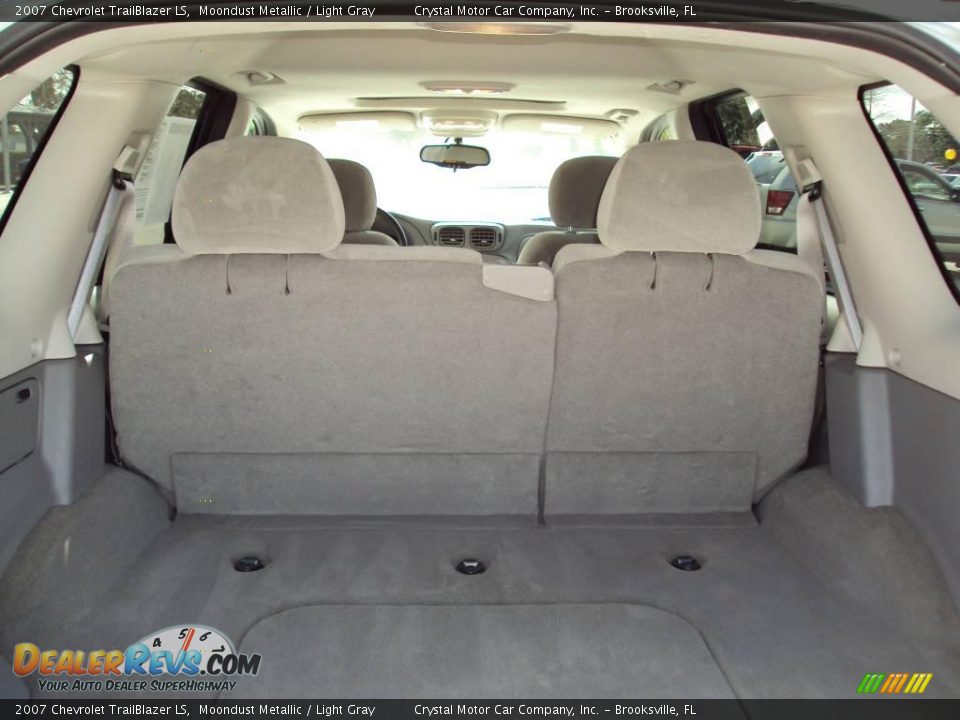 2007 Chevrolet TrailBlazer LS Moondust Metallic / Light Gray Photo #7