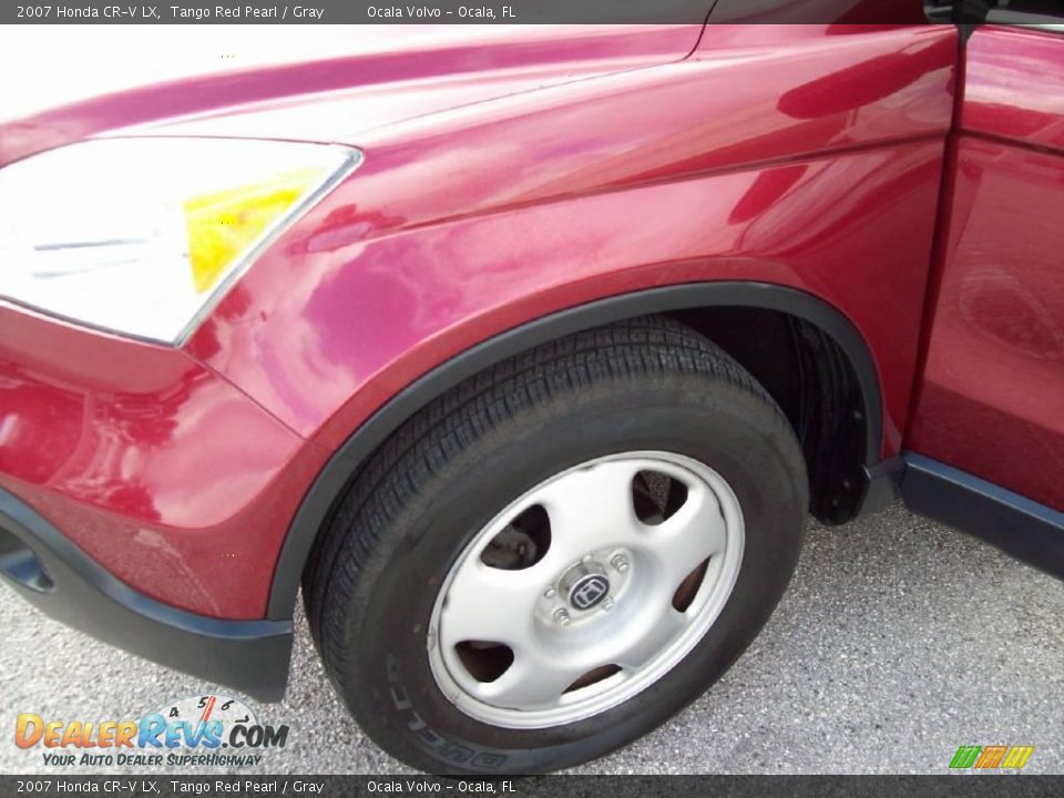 2007 Honda CR-V LX Tango Red Pearl / Gray Photo #13