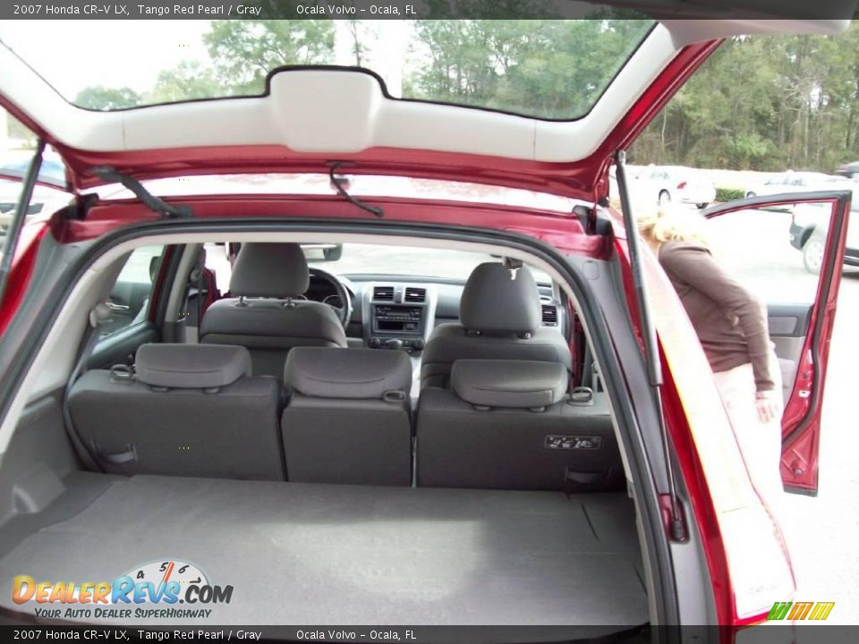 2007 Honda CR-V LX Tango Red Pearl / Gray Photo #15
