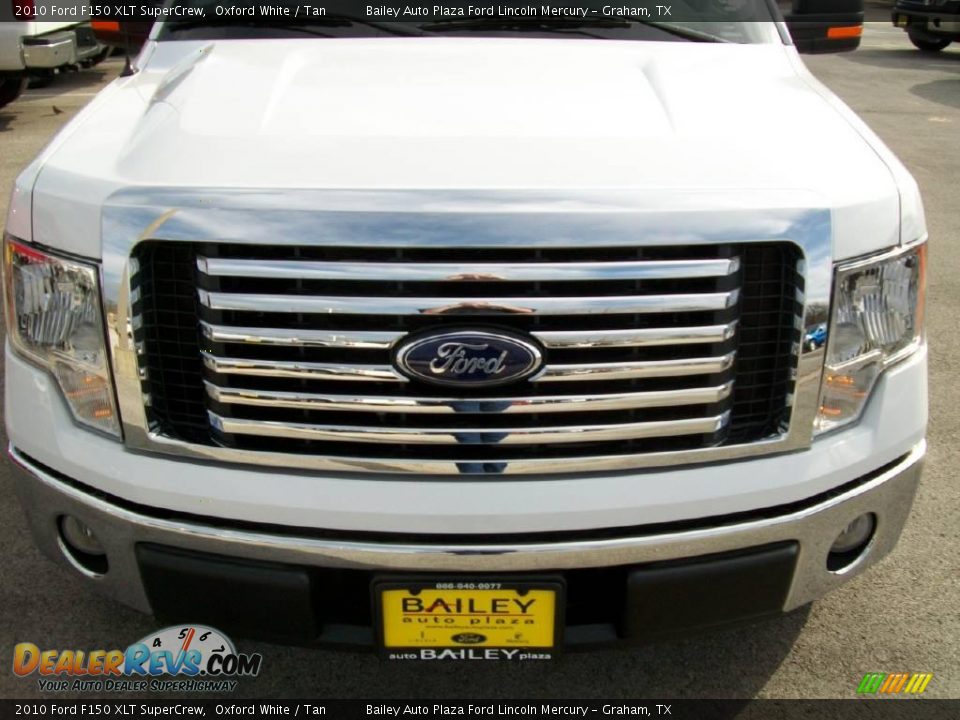 2010 Ford F150 XLT SuperCrew Oxford White / Tan Photo #1