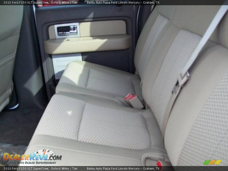 2010 Ford F150 XLT SuperCrew Oxford White / Tan Photo #4