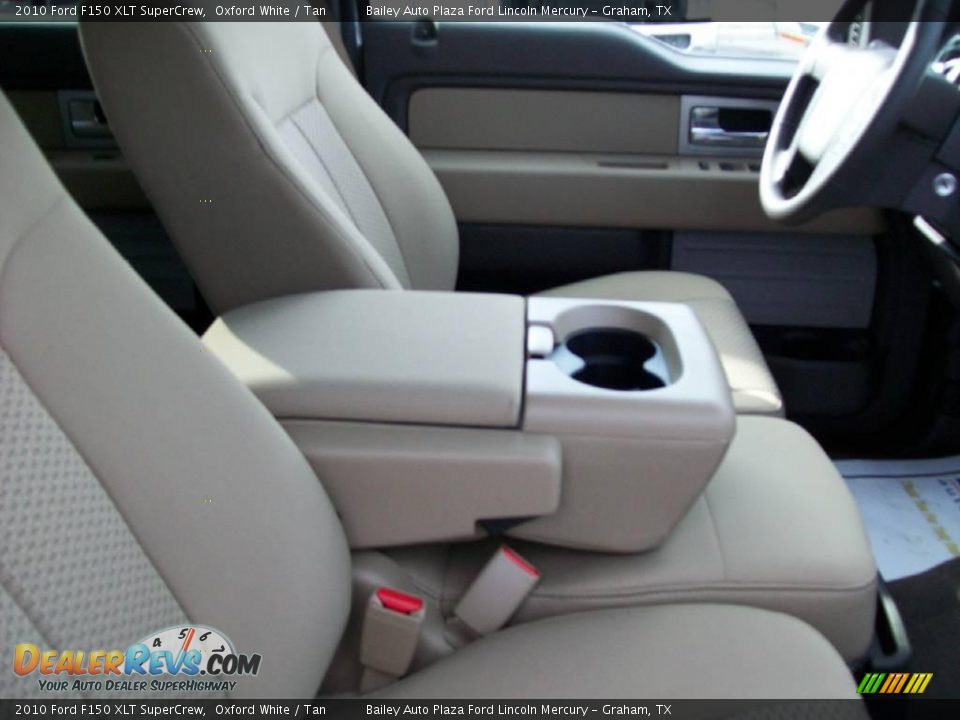 2010 Ford F150 XLT SuperCrew Oxford White / Tan Photo #6