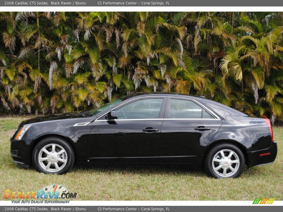 2008 Cadillac CTS Sedan Black Raven / Ebony Photo #2