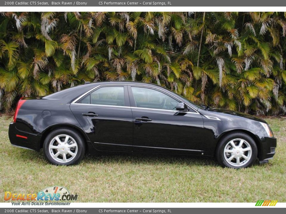 2008 Cadillac CTS Sedan Black Raven / Ebony Photo #4