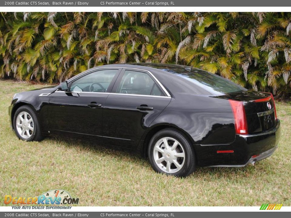 2008 Cadillac CTS Sedan Black Raven / Ebony Photo #5