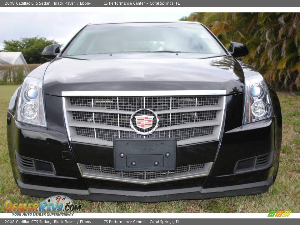 2008 Cadillac CTS Sedan Black Raven / Ebony Photo #7