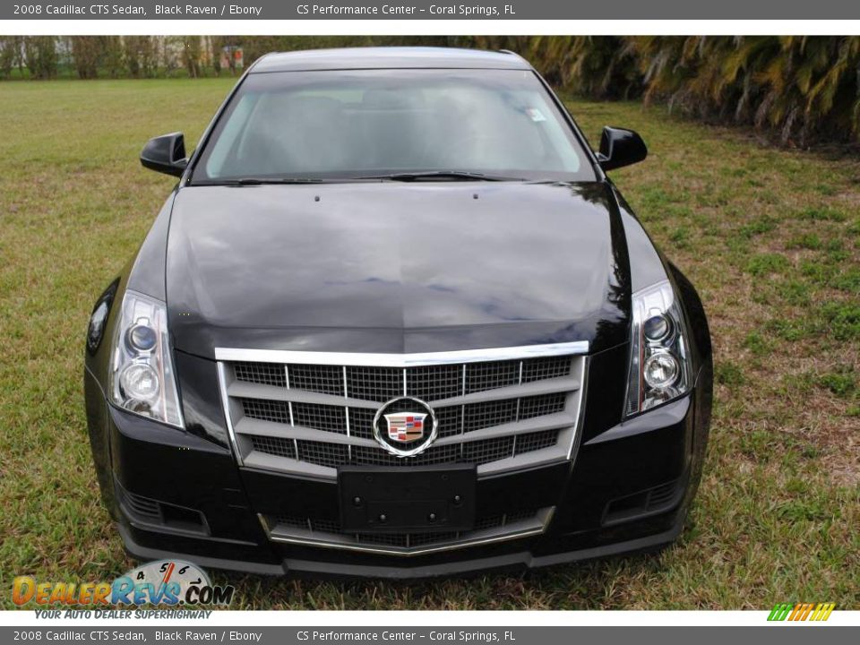 2008 Cadillac CTS Sedan Black Raven / Ebony Photo #8