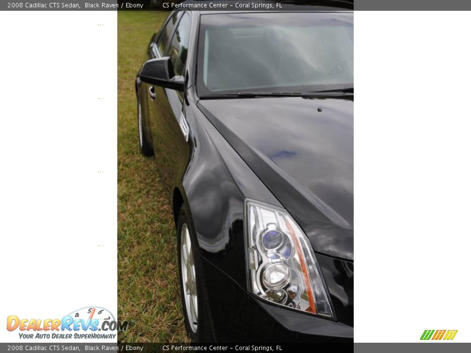 2008 Cadillac CTS Sedan Black Raven / Ebony Photo #11
