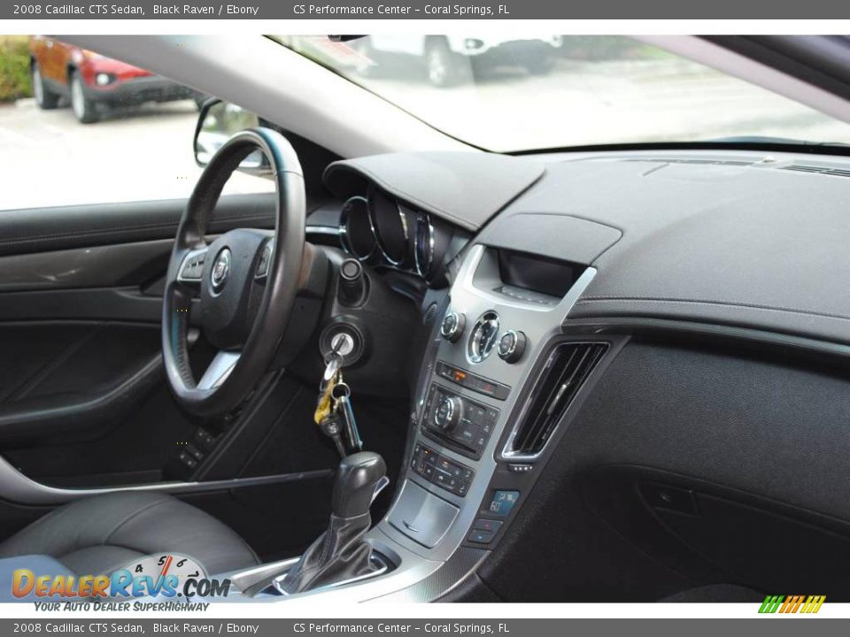 2008 Cadillac CTS Sedan Black Raven / Ebony Photo #22