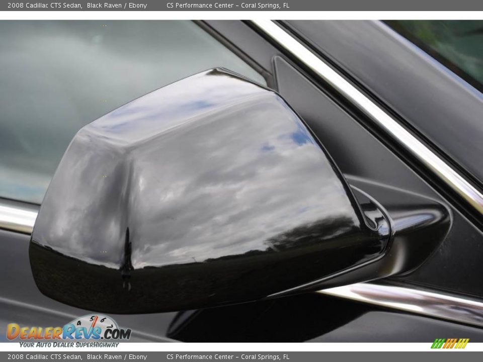 2008 Cadillac CTS Sedan Black Raven / Ebony Photo #26