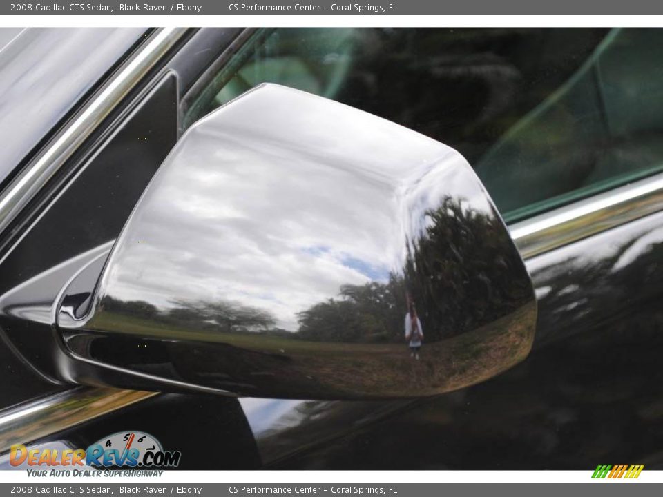 2008 Cadillac CTS Sedan Black Raven / Ebony Photo #27
