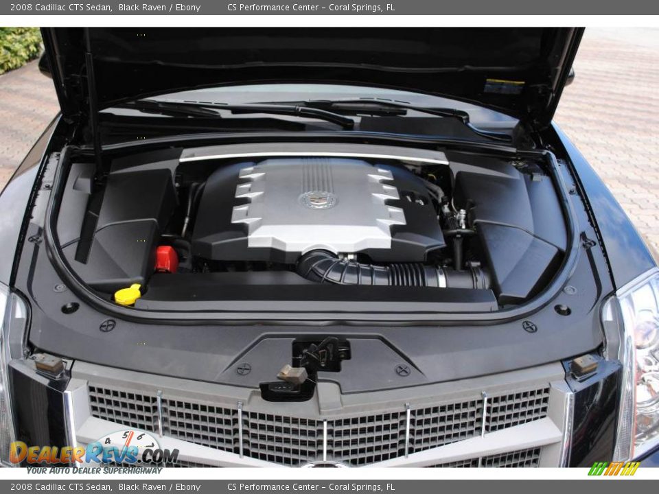 2008 Cadillac CTS Sedan Black Raven / Ebony Photo #28