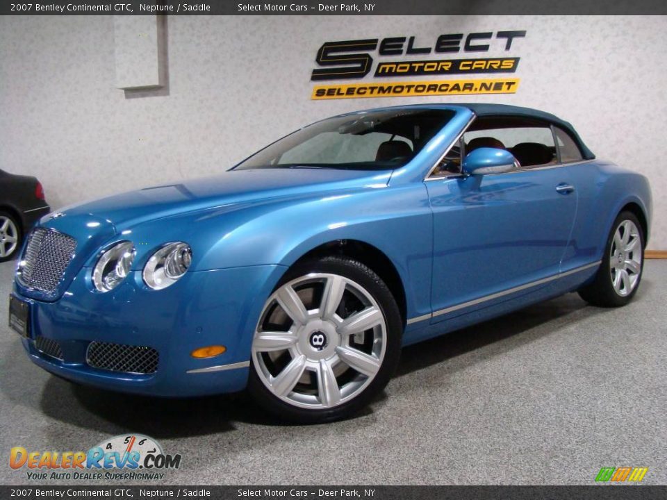 2007 Bentley Continental GTC Neptune / Saddle Photo #1