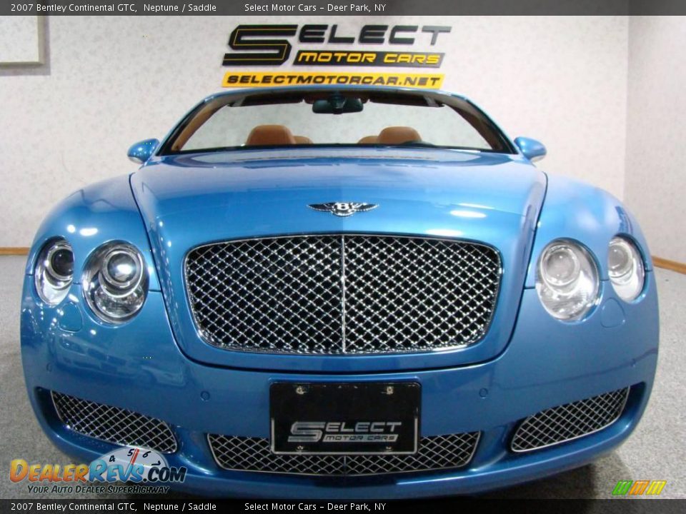 2007 Bentley Continental GTC Neptune / Saddle Photo #2