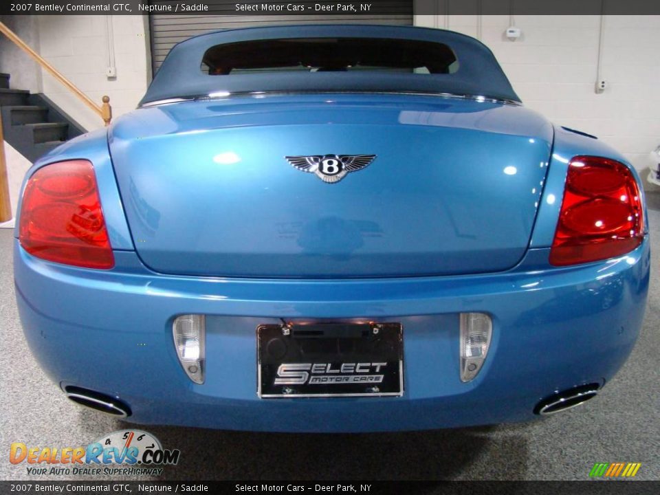 2007 Bentley Continental GTC Neptune / Saddle Photo #5