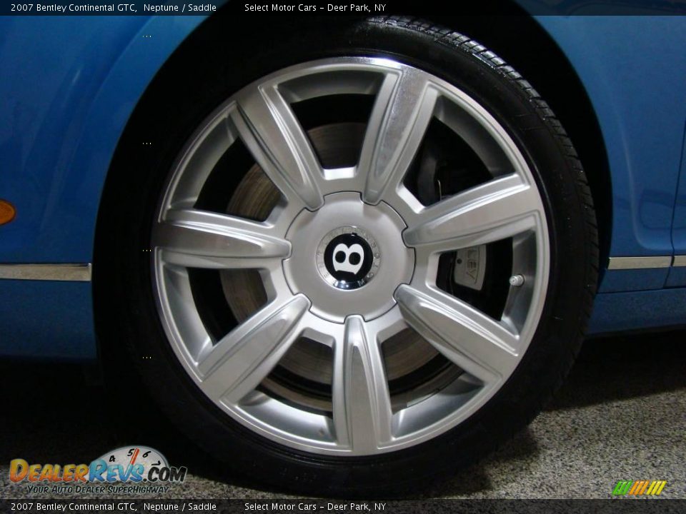 2007 Bentley Continental GTC Neptune / Saddle Photo #6