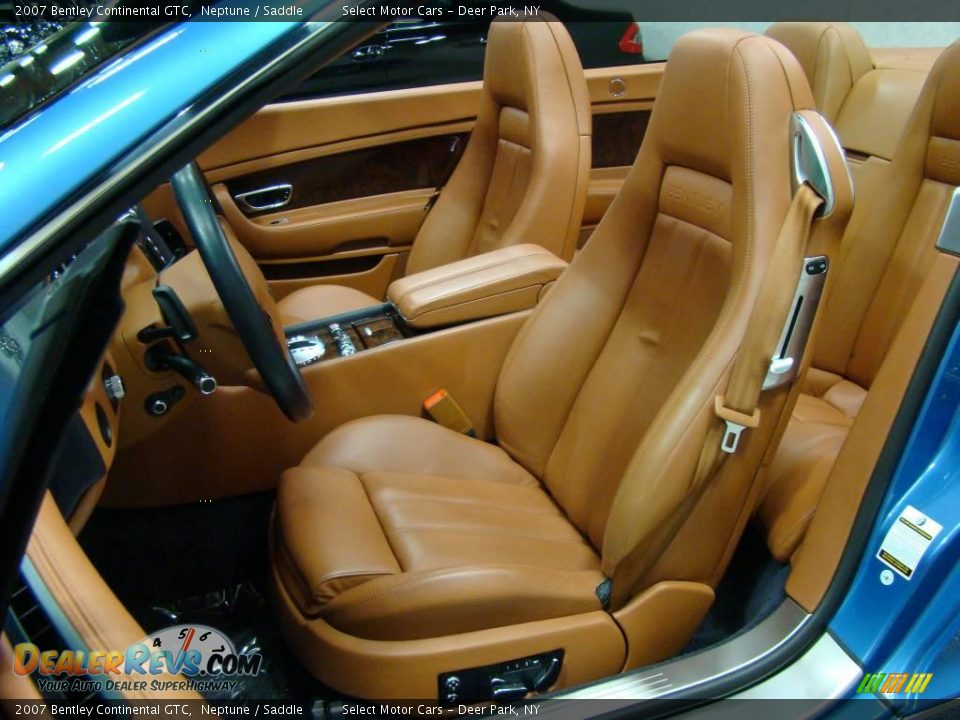 2007 Bentley Continental GTC Neptune / Saddle Photo #7