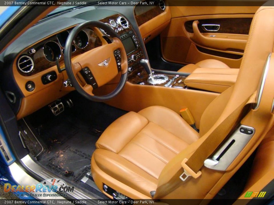 2007 Bentley Continental GTC Neptune / Saddle Photo #8