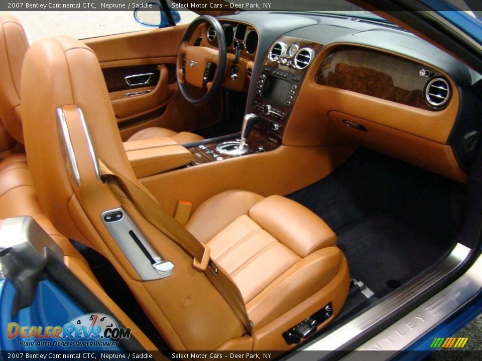 2007 Bentley Continental GTC Neptune / Saddle Photo #11