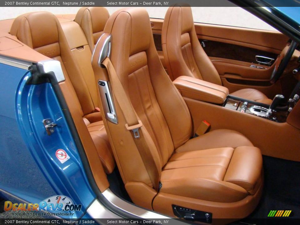 2007 Bentley Continental GTC Neptune / Saddle Photo #12