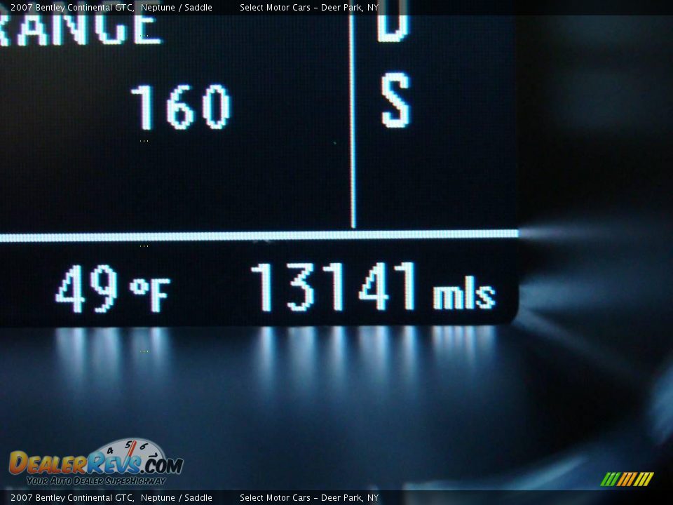 2007 Bentley Continental GTC Neptune / Saddle Photo #14