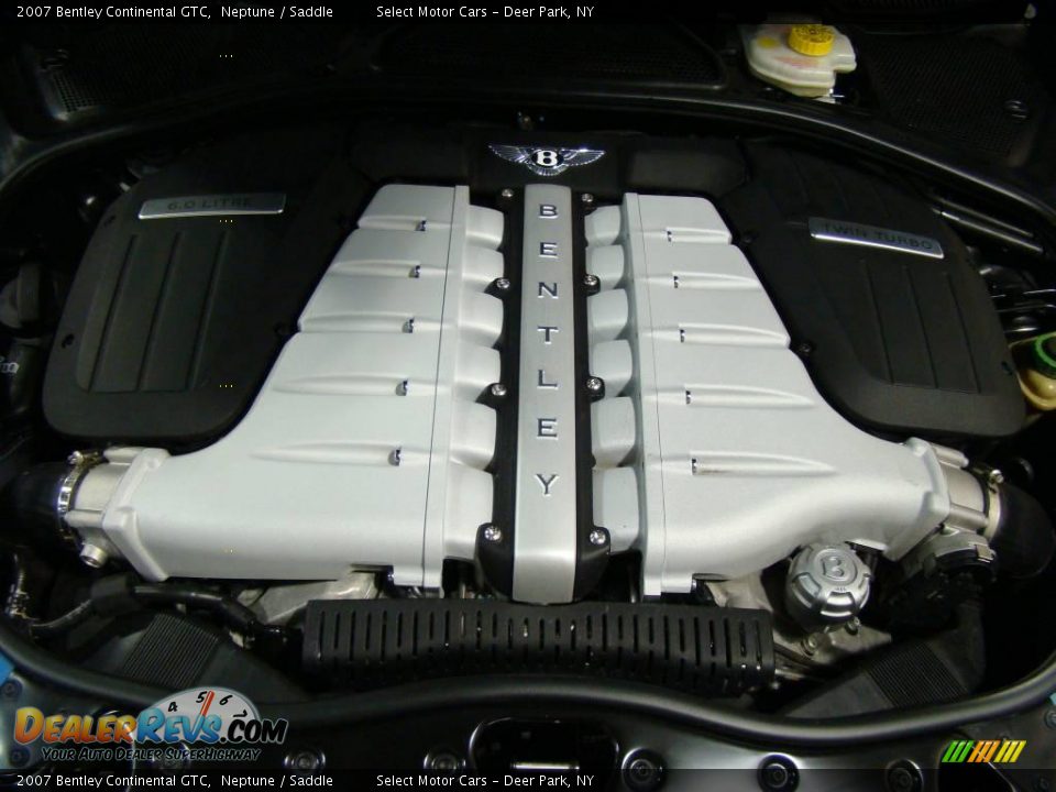 2007 Bentley Continental GTC Neptune / Saddle Photo #15