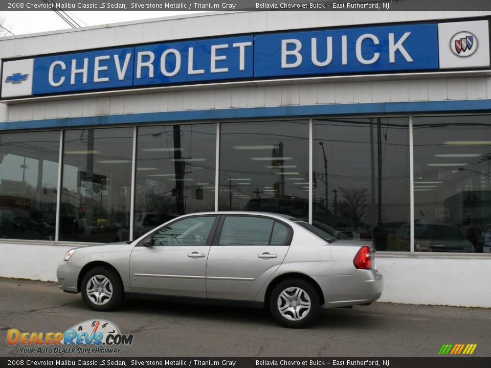 2008 Chevrolet Malibu Classic LS Sedan Silverstone Metallic / Titanium Gray Photo #1