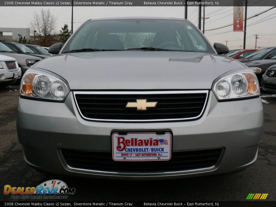 2008 Chevrolet Malibu Classic LS Sedan Silverstone Metallic / Titanium Gray Photo #2