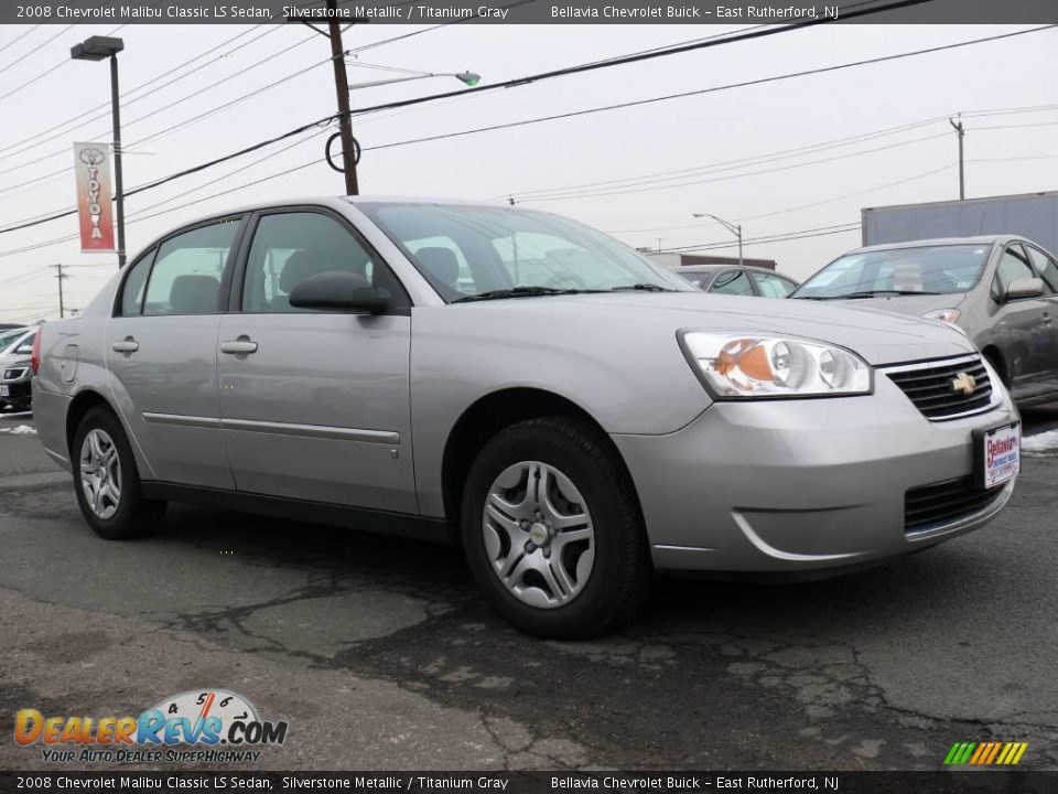 2008 Chevrolet Malibu Classic LS Sedan Silverstone Metallic / Titanium Gray Photo #3