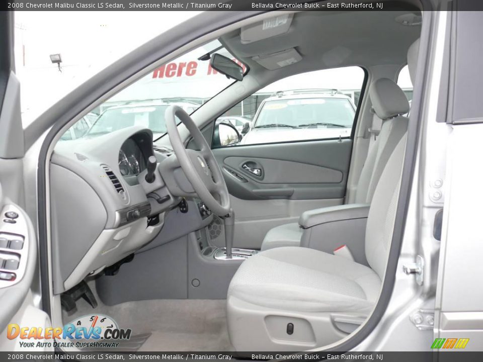 2008 Chevrolet Malibu Classic LS Sedan Silverstone Metallic / Titanium Gray Photo #6