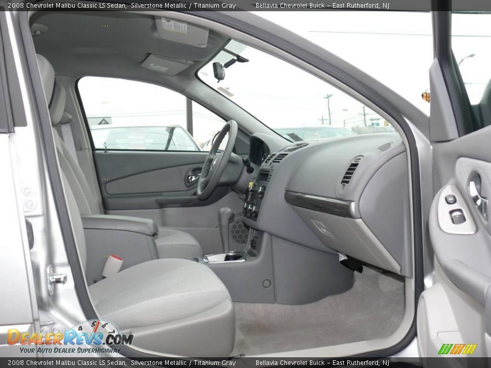 2008 Chevrolet Malibu Classic LS Sedan Silverstone Metallic / Titanium Gray Photo #7