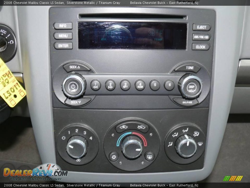 2008 Chevrolet Malibu Classic LS Sedan Silverstone Metallic / Titanium Gray Photo #9