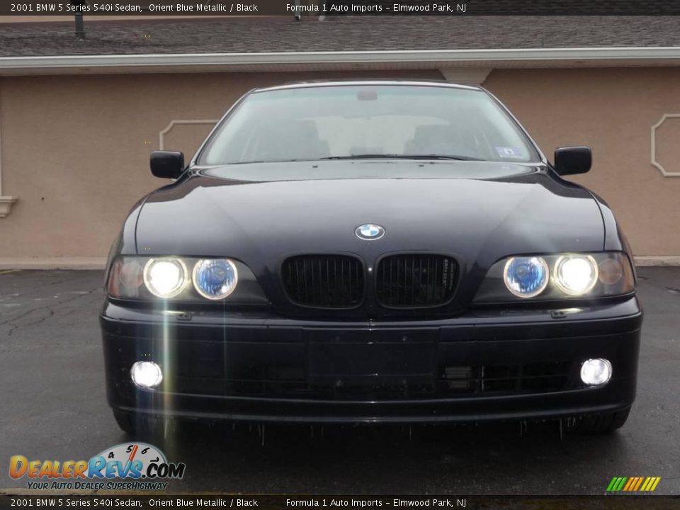 2001 BMW 5 Series 540i Sedan Orient Blue Metallic / Black Photo #8