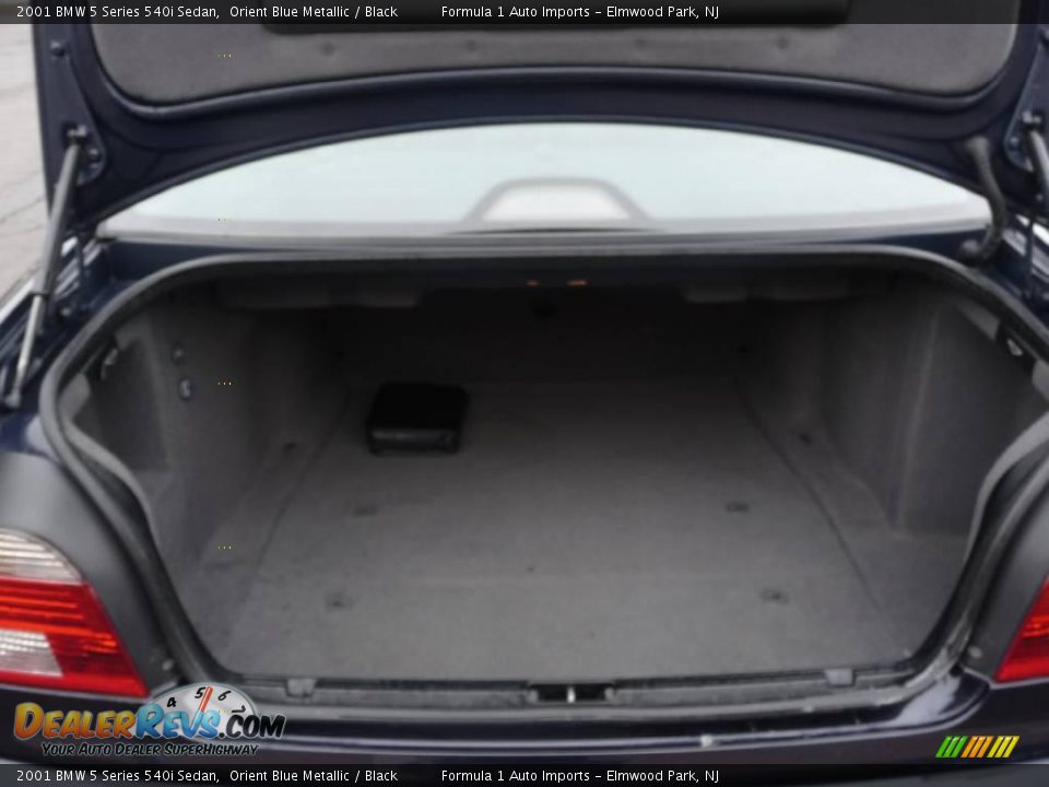 2001 BMW 5 Series 540i Sedan Orient Blue Metallic / Black Photo #20