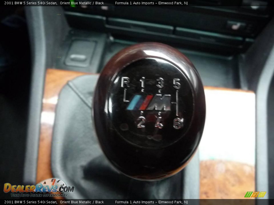 2001 BMW 5 Series 540i Sedan Orient Blue Metallic / Black Photo #26