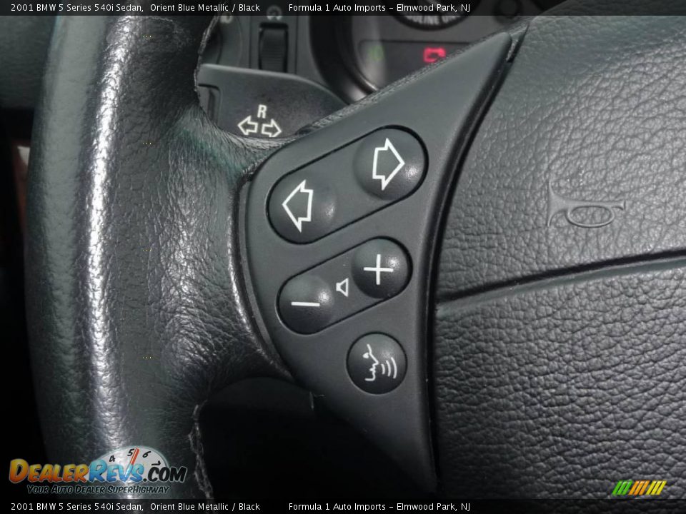 2001 BMW 5 Series 540i Sedan Orient Blue Metallic / Black Photo #29