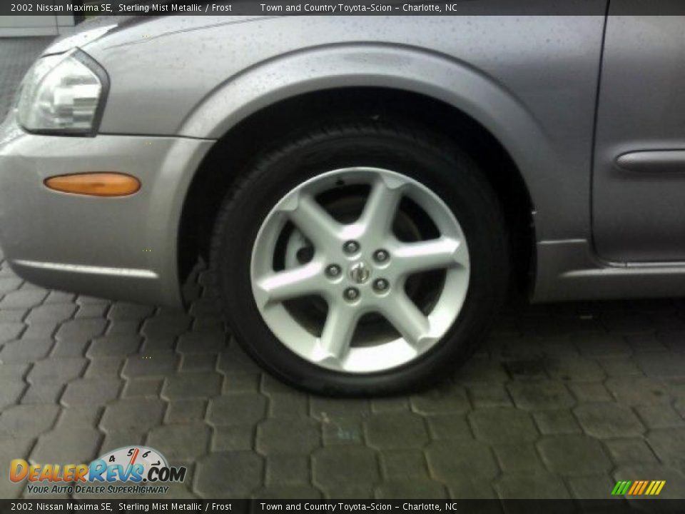 2002 Nissan Maxima SE Sterling Mist Metallic / Frost Photo #3