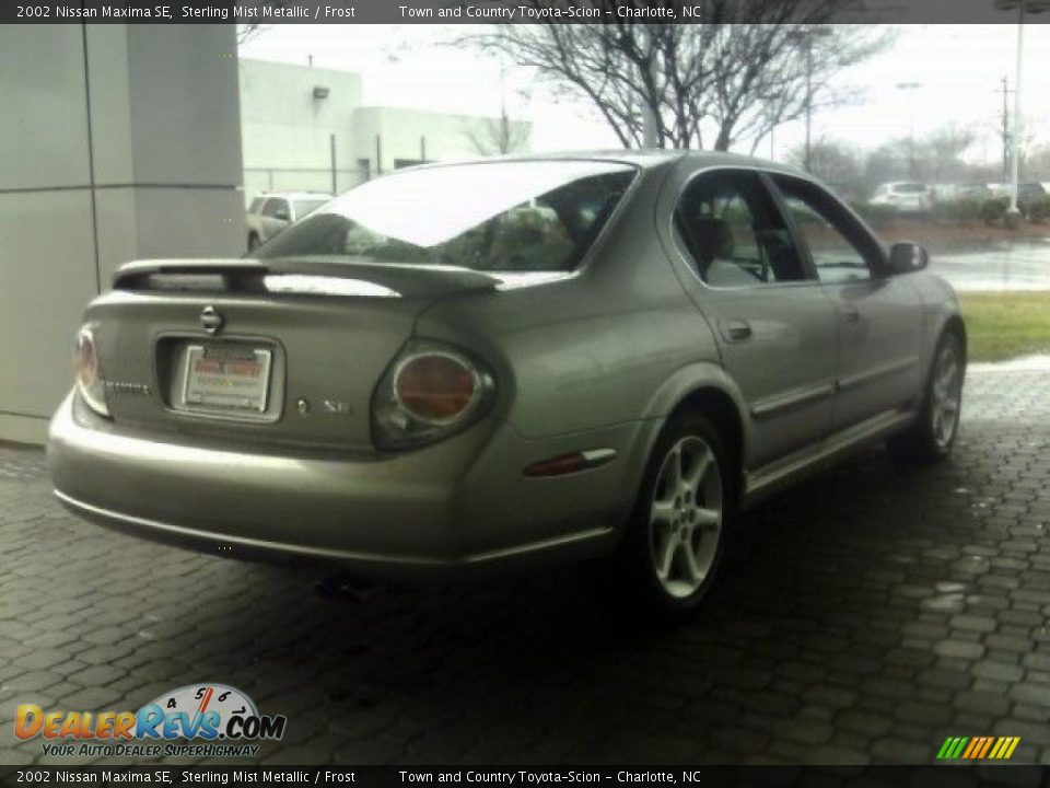 2002 Nissan Maxima SE Sterling Mist Metallic / Frost Photo #16
