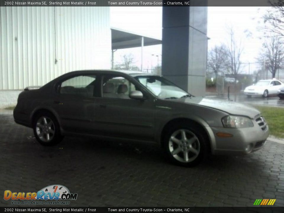2002 Nissan Maxima SE Sterling Mist Metallic / Frost Photo #17