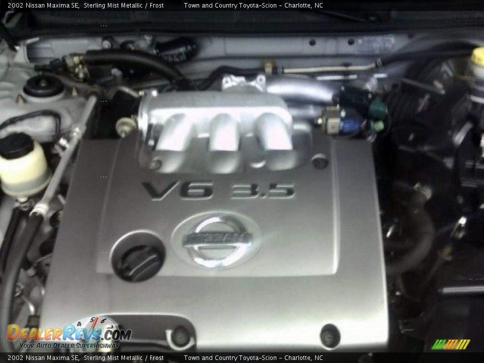 2002 Nissan Maxima SE Sterling Mist Metallic / Frost Photo #19