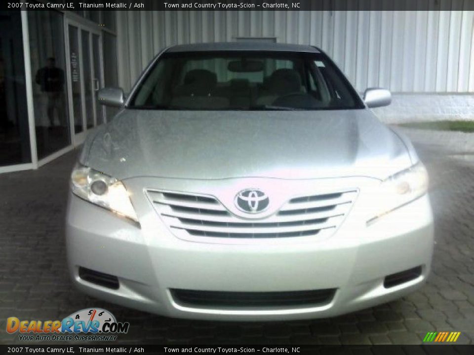 2007 Toyota Camry LE Titanium Metallic / Ash Photo #2