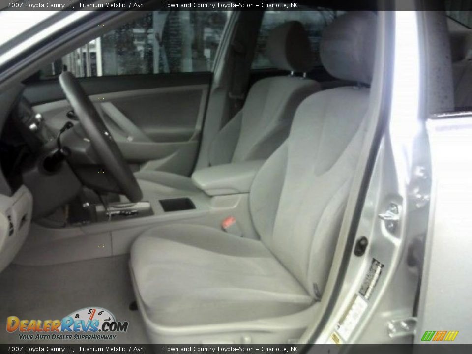 2007 Toyota Camry LE Titanium Metallic / Ash Photo #6