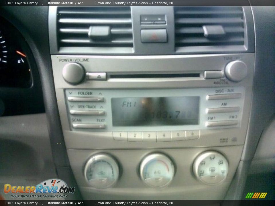 2007 Toyota Camry LE Titanium Metallic / Ash Photo #8