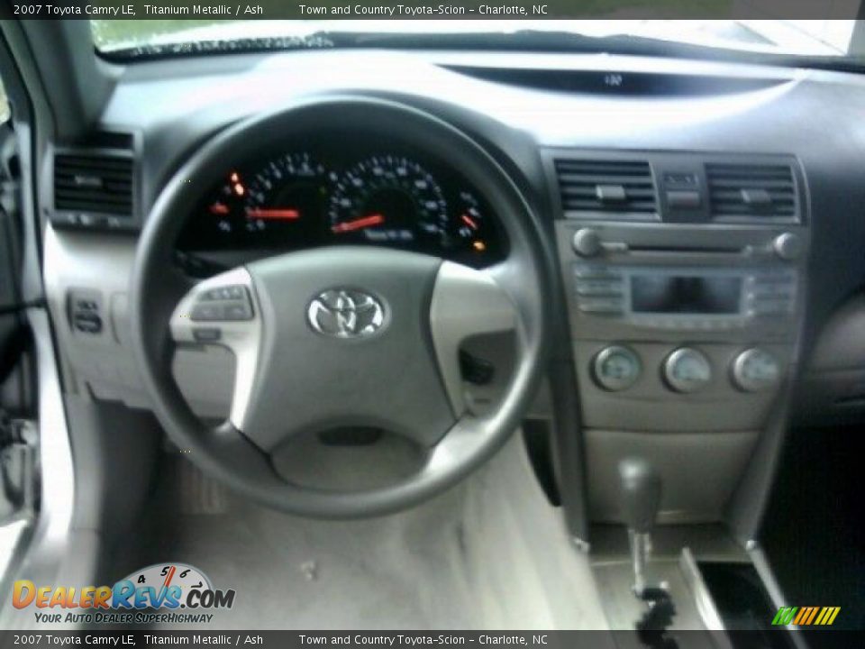 2007 Toyota Camry LE Titanium Metallic / Ash Photo #10