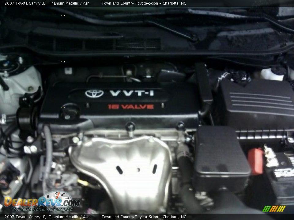 2007 Toyota Camry LE Titanium Metallic / Ash Photo #19