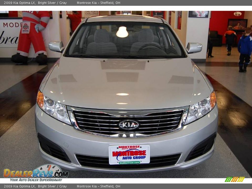 2009 Kia Optima LX Bright Silver / Gray Photo #11