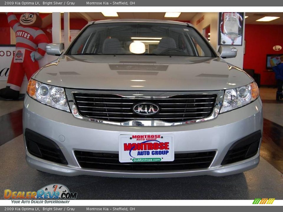 2009 Kia Optima LX Bright Silver / Gray Photo #12