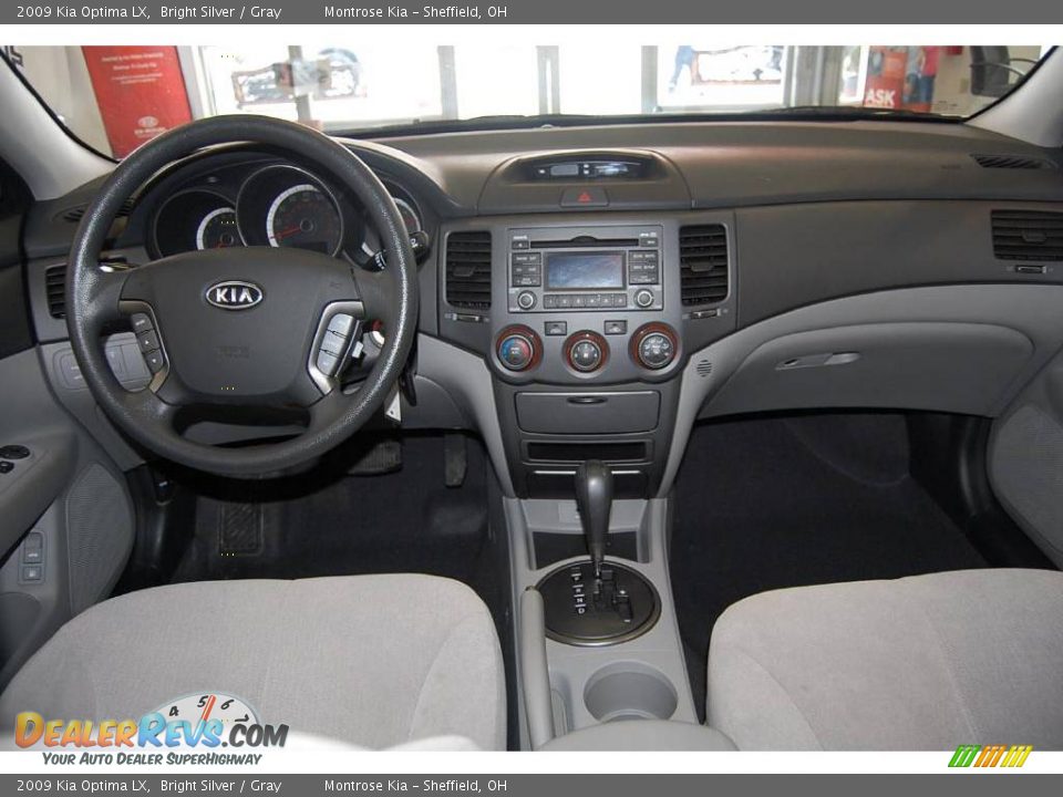 2009 Kia Optima LX Bright Silver / Gray Photo #13